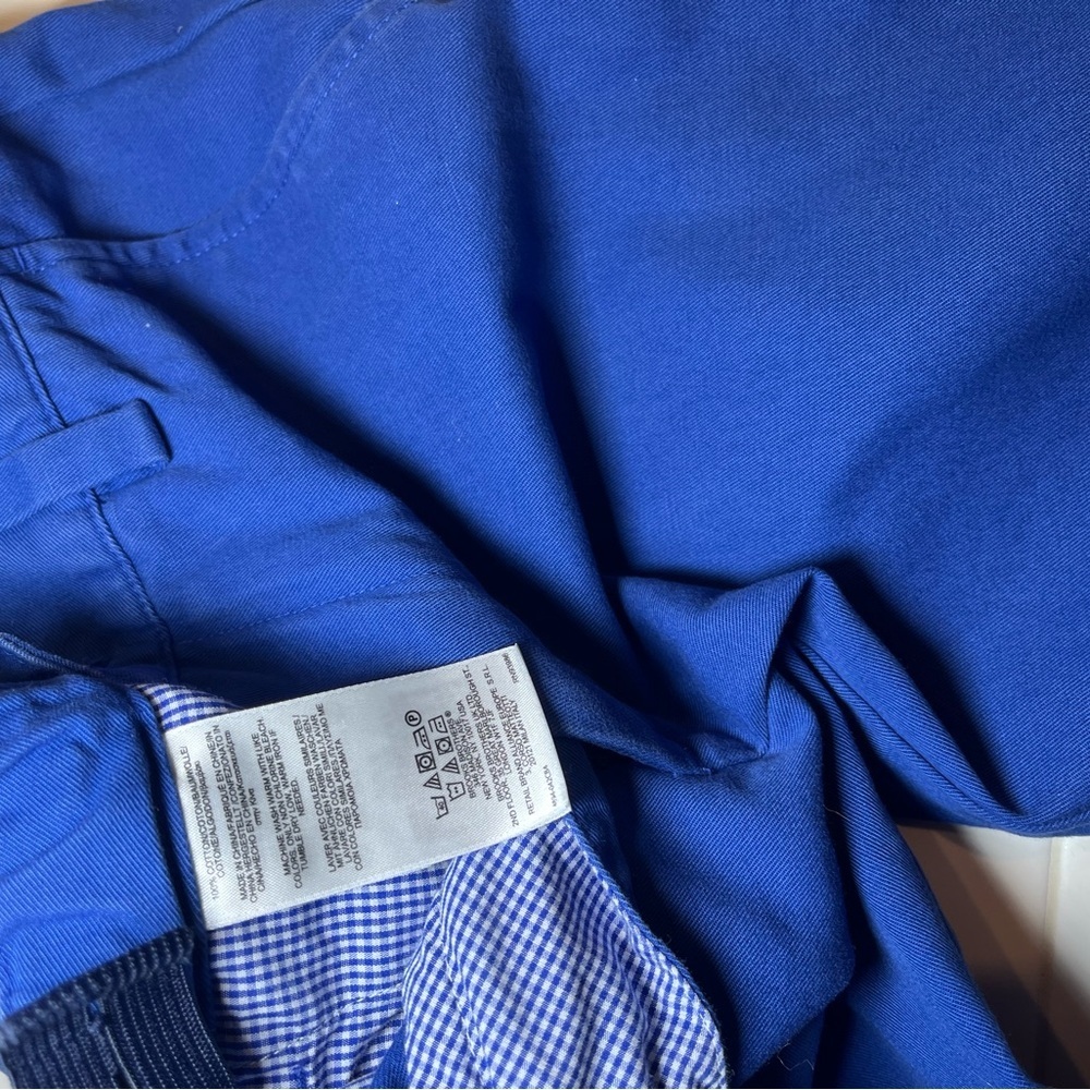 Brooks Brothers Boys Size 8 Royal Blue Straight Leg Pants - Picture 6 of 12
